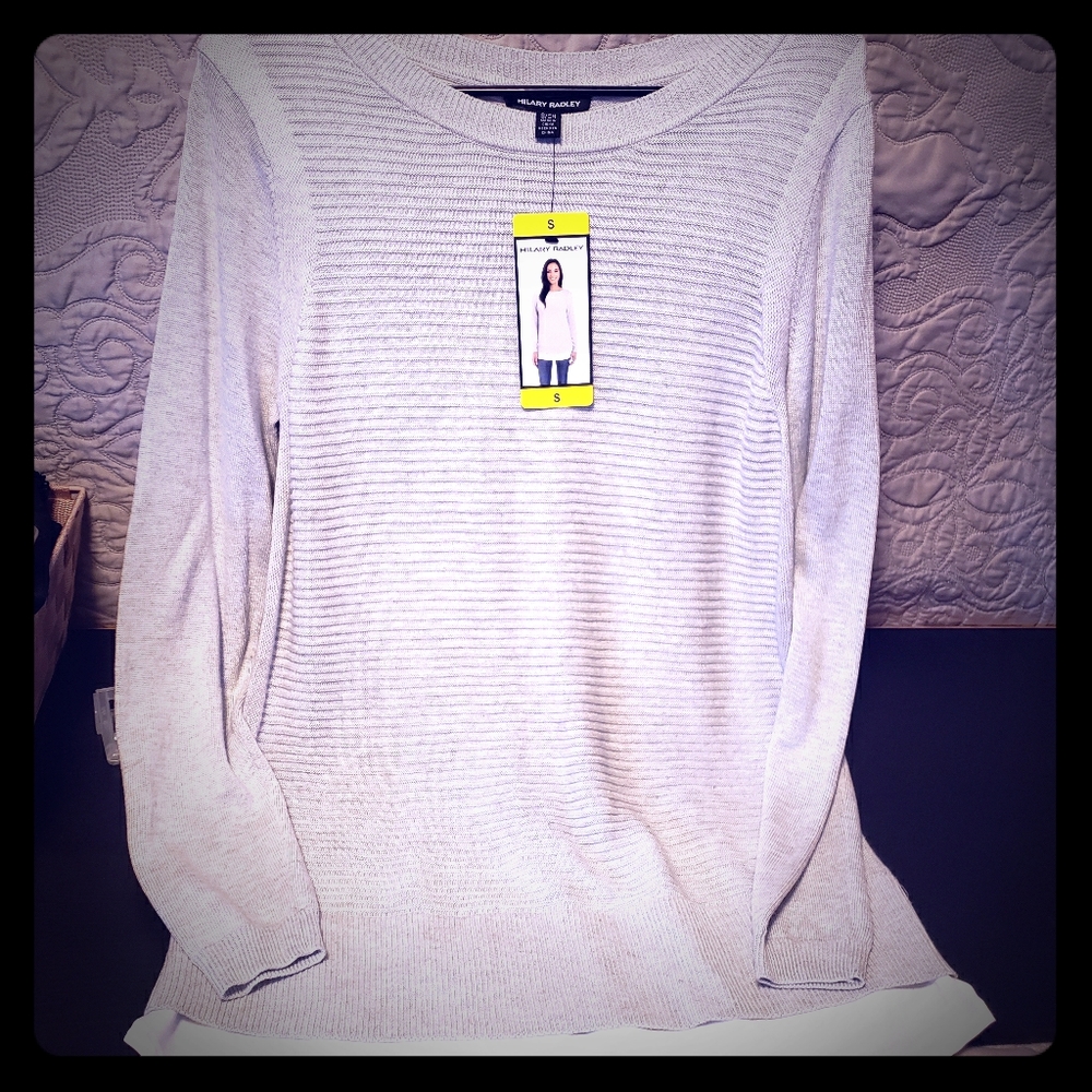 Grey tunic sweater size small